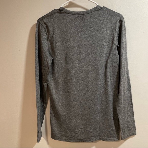 Champion Performance Baselayer Grey Long Sleeve Shirt Men's Size Medium - Picture 7 of 14